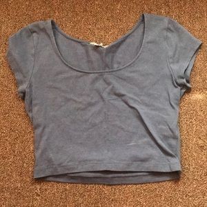 Periwinkle crop top